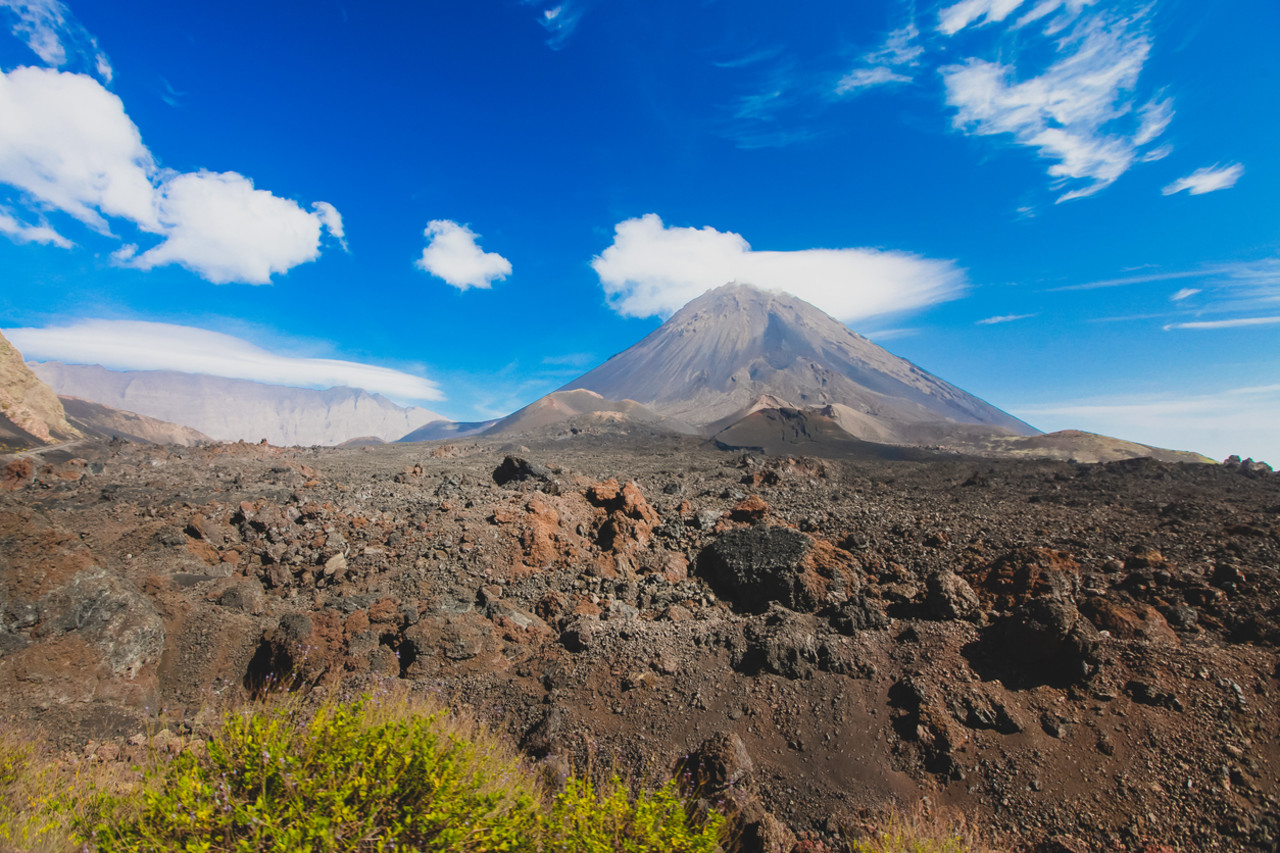 Pico do fogo on Cabo Verde islands